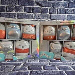 Disney 100th Anniversary Squishmallow Set